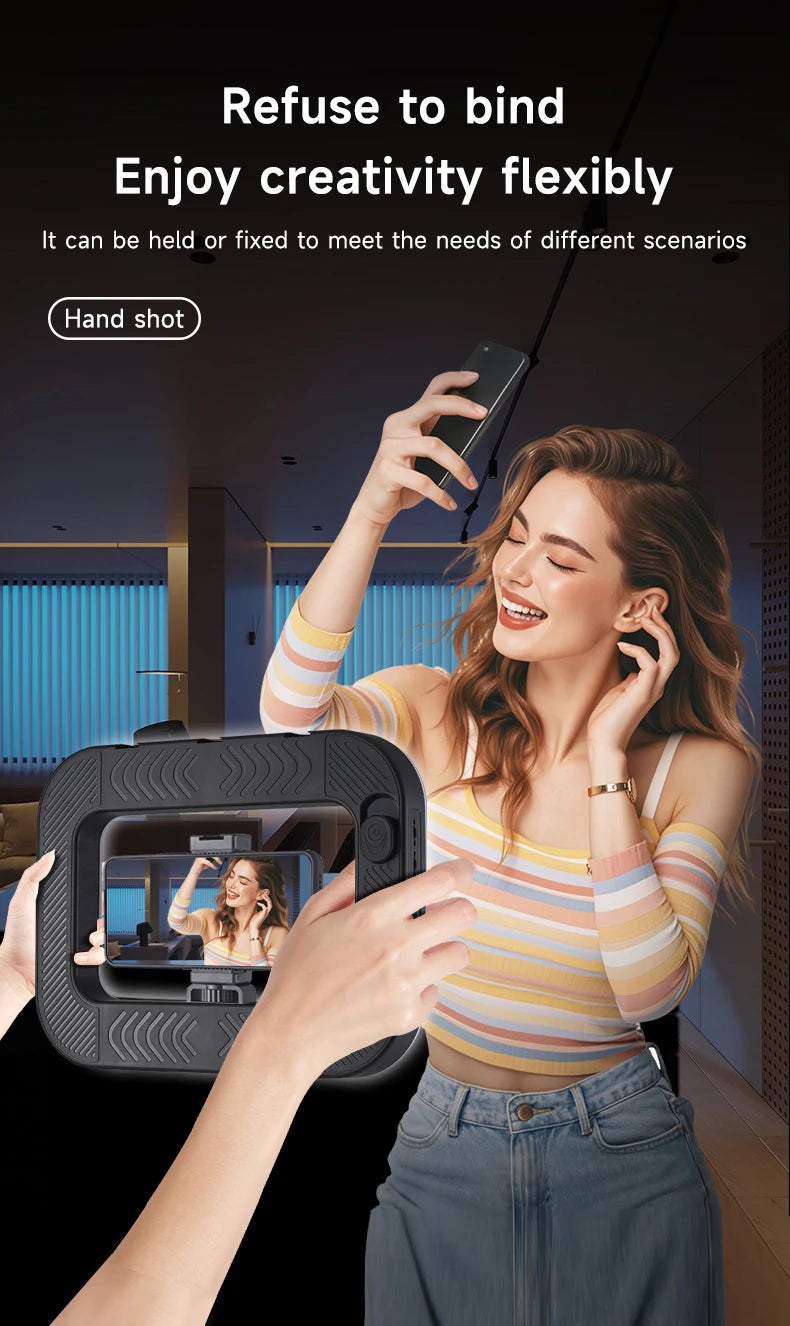 Photography Lighting LED Video Light Studio Light 8000Mah 2800-6500K Dimmable for Video Recording Game Streaming YouTube
