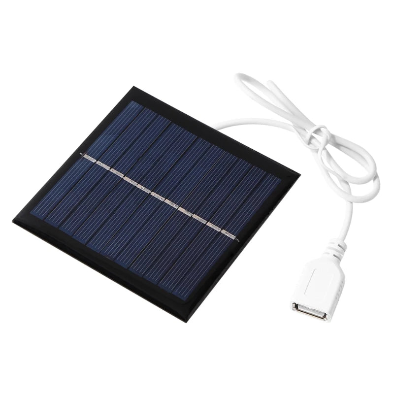 High Capacity Solar Power Bank External Battery Pack Solar Charger USB Mini Solar Panel, Portable Solar Phone Charger