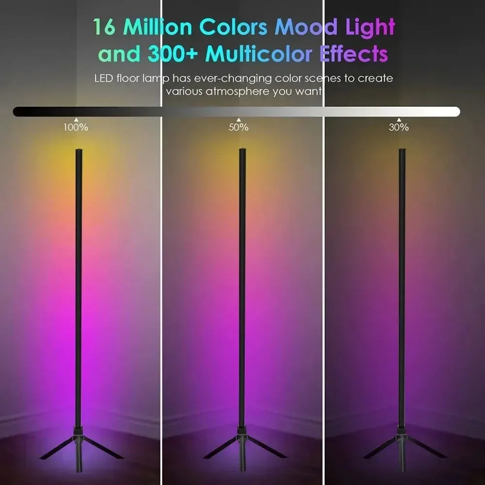 Lighting Rgb Lamp Bright Standing Photographic Standard  Room Decor Corner Bedside Lamp Mood Light Home and Decoration Interior