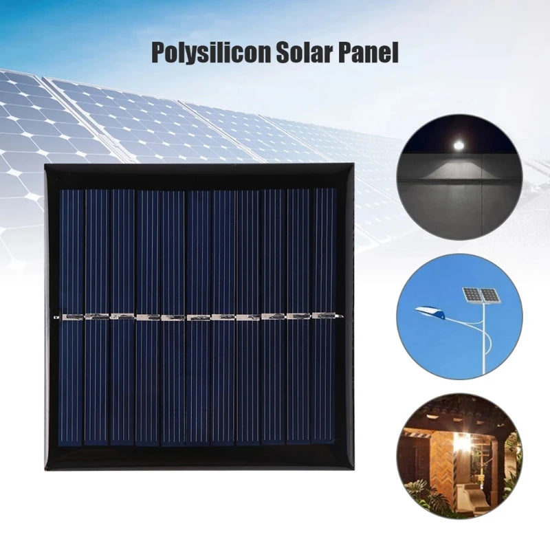 High Capacity Solar Power Bank External Battery Pack Solar Charger USB Mini Solar Panel, Portable Solar Phone Charger