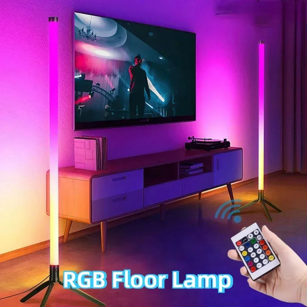 Lighting Rgb Lamp Bright Standing Photographic Standard  Room Decor Corner Bedside Lamp Mood Light Home and Decoration Interior
