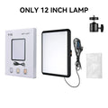 LED Video Light With Professional Tripod Stand Remote Control Dimmable Panel Lighting Studio Photo Live Photography Fill-in Lamp